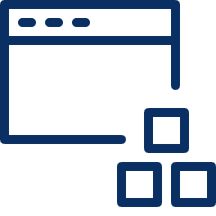 Window Module Icon from Cyber Line Set