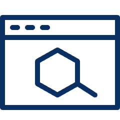 Window Search 1 Icon from Cyber Line Set