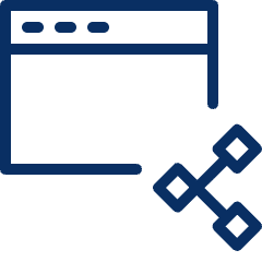 Window Share 1 Icon from Cyber Line Set