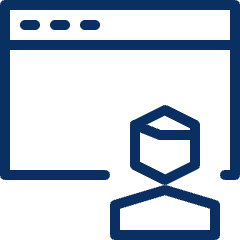 Window User Icon from Cyber Line Set