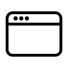 App Window 1 Icon from Ultimate Light Set