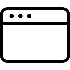 App Window 3 Icon from Ultimate Light Set