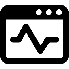 App Window Graph 1 Icon from Ultimate Bold Set