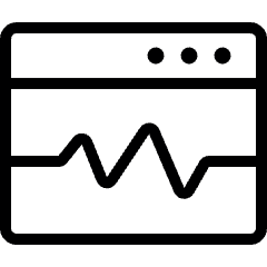 App Window Graph 1 Icon from Ultimate Light Set