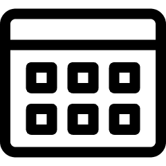 App Window Layout Icon from Ultimate Regular Set