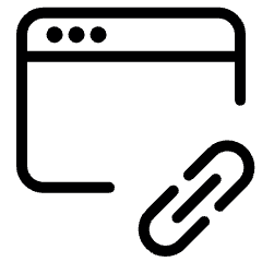 App Window Link Icon from Ultimate Light Set
