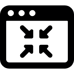 App Window Minimize 1 Icon from Ultimate Bold Set