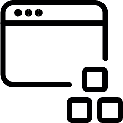 App Window Module Icon from Ultimate Light Set