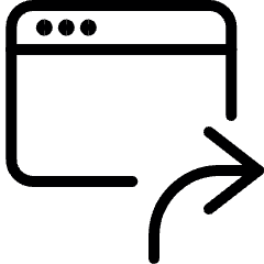 App Window Next Icon from Ultimate Light Set