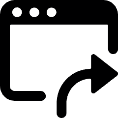 App Window Next Icon from Ultimate Bold Set