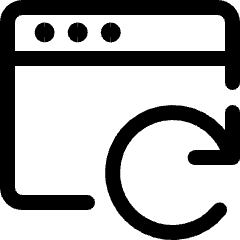 App Window Refresh Icon from Ultimate Regular Set