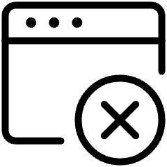 App Window Remove Icon from Ultimate Light Set