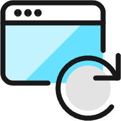 App Window Refresh Icon from Ultimate Colors Set