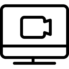 Monitor Camera Icon from Ultimate Light Set