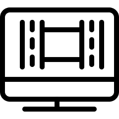 Monitor Movie Icon from Ultimate Light Set