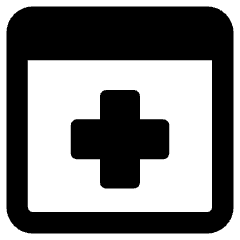 Online Medical Web Service Icon from Core Remix Set