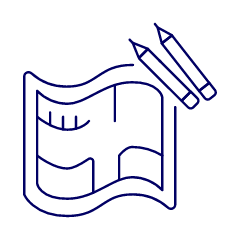 Blueprint 1 Illustration from UX Line Set