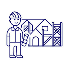 Construction House 1 Illustration from UX Line Set