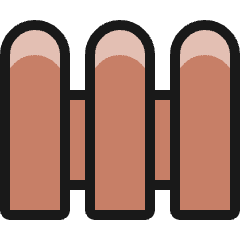 Architecture Fence 1 Icon from Ultimate Colors Set