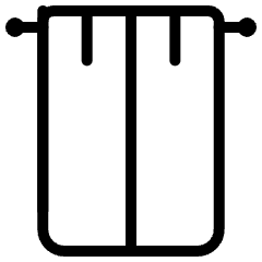 Curtains Closed Icon from Ultimate Light Set