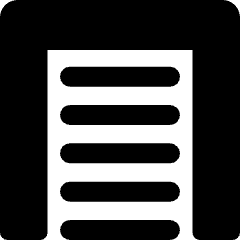 Garage Door Closed Icon from Ultimate Bold Set