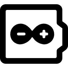 Arduino Plus Minus 1 Alternate Icon from Ultimate Bold Set