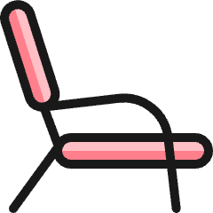 Armchair 3 Icon from Ultimate Colors Set