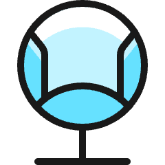 Armchair Modern 1 Icon from Ultimate Colors Set