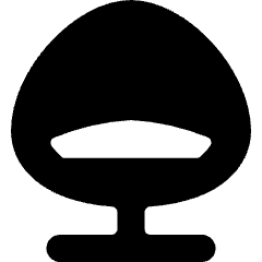 Armchair Modern 2 Icon from Ultimate Bold Set