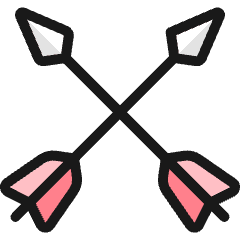 Army Arrow Icon from Ultimate Colors Set