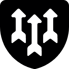 Army Arrow Shield Icon from Ultimate Bold Set