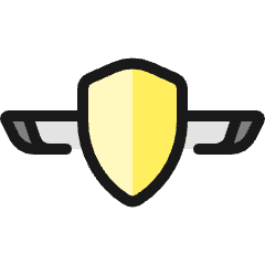 Army Badge 3 Icon from Ultimate Colors Set