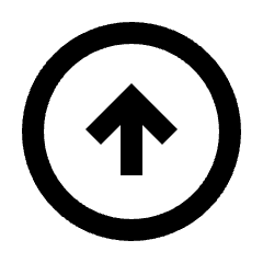 Arrow Circle Up Icon from Sharp Line - Streamline Material Set