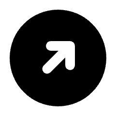 Arrow Diagonal Up Right Circle Fill Icon from Rounded Fill - Streamline Material Set