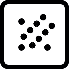 Arrow Dot Corner Down Left Icon from Ultimate Regular Set