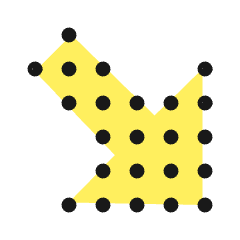 Arrow Dot Corner Right 1 Icon from Ultimate Colors Set