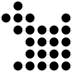 Arrow Dot Corner Right 1 Icon from Ultimate Bold Set