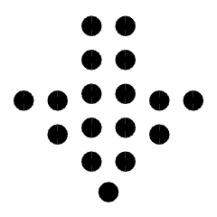 Arrow Dot Down 1 Icon from Ultimate Regular Set