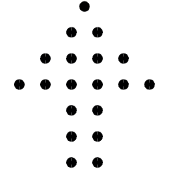 Arrow Dot Up 1 Icon from Ultimate Light Set