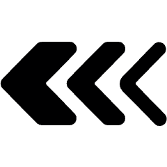 Arrow Double Left 1 Icon from Ultimate Bold Set