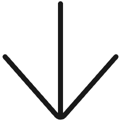 Arrow Down Icon from Ultimate Colors Set
