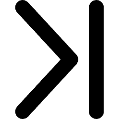 Arrow Last Page Icon from Micro Solid Set