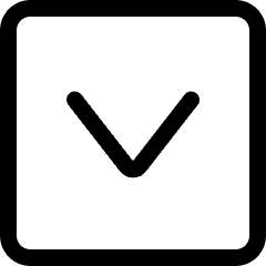 Arrow Rectangle Down Icon from Ultimate Regular Set