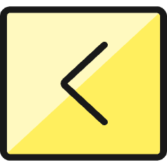 Arrow Rectangle Left Icon from Ultimate Colors Set