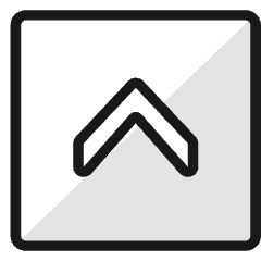Arrow Rectangle Up 1 Icon from Ultimate Colors Set