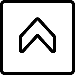 Arrow Rectangle Up 2 Icon from Ultimate Light Set