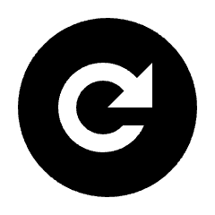 Arrow Rotate Right Circle Fill Icon from Sharp Fill - Material Pro Set