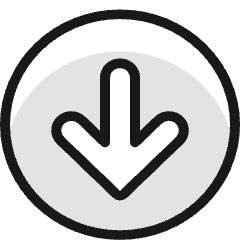 Arrow Thick Circle Down 2 Icon from Ultimate Colors Set