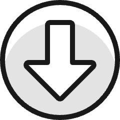 Arrow Thick Circle Down Icon from Ultimate Colors Set