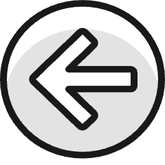 Arrow Thick Circle Left 1 Icon from Ultimate Colors Set